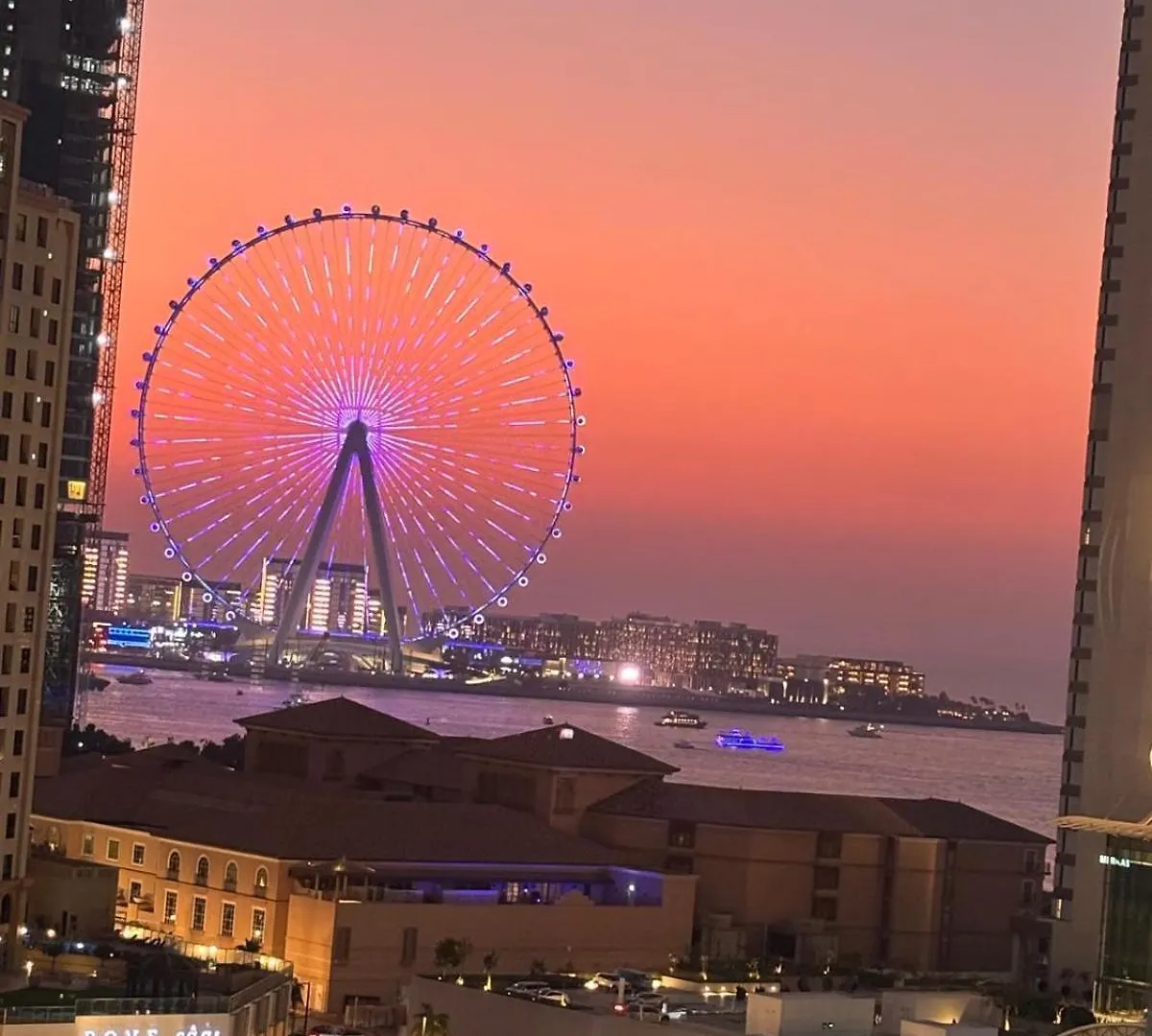 Jbr Beach & Marina Walk I Ain Dubai View I 1 Bdr 0*,